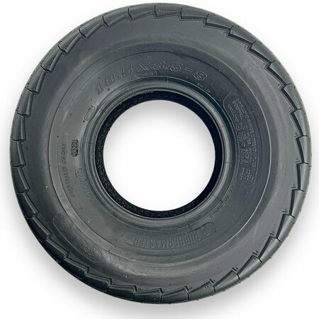 RUBBERMASTER 18.5x8.50-8 Highway Rib 6 Ply Tubeless High Speed Trailer Tire 489020